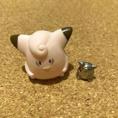 ポケモン　ピッピ　フィギュア　ソフビ　メタル