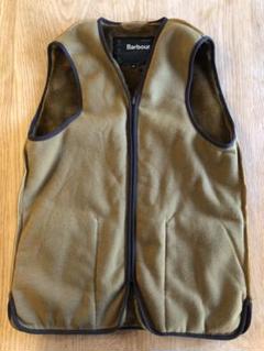【絶品】 No2715 “vintage” Barbour poodle fur vest - ベスト