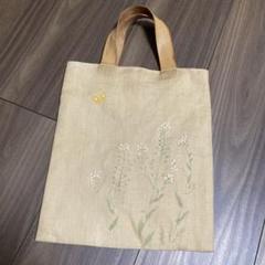 中川政七商品　手作り　麻トートバッグ　未使用　ヴィンテージ 中川政七商品 手作り 麻トートバッグ 未使用 ヴィンテージ
