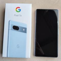 Google Pixel 7a 本体　ブルー　極美品　保護フィルム・ケースつき Google Pixel 7a 本体 ブルー 極美品 保護フィルム・ケースつき