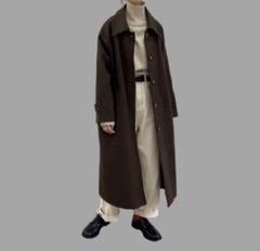 値下げ！FASHIRU ステンカラーコート FASHIRU ステンカラーコート ロング ベージュ 新品タグ付き
