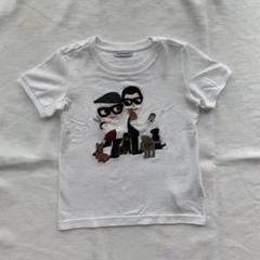 ドルチェ＆ガッバーナ　Tシャツ　4A アップリケ　ネコ　イヌ ドルチェ＆ガッバーナ Tシャツ 4A アップリケ ネコ イヌ - メルカリ