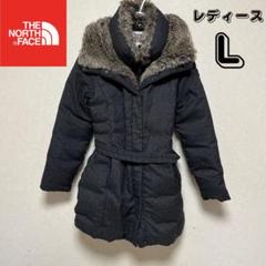 【超美品】THE NORTH FACE ブラック ダウンジャケット ロング丈XL THE NORTH FACE ロングダウンジャケット ブラック