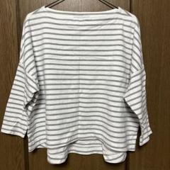 SLOBE IENA スローブイエナ　ボーダーカットソー　7分袖