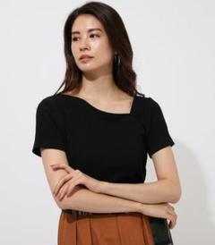 AZUL by moussy♡アシメトリーネックカットトップス