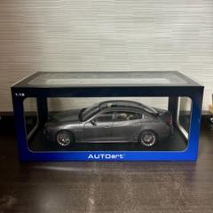 オートアート 1/18 ミニカー　マセラティ　クアトロポルテ　グレイ Amazon | AUTOart 1/18 マセラティ クアトロポルテ GT S (グレー
