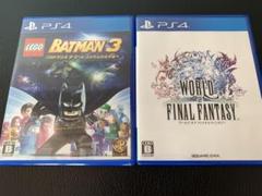 ps4 LEGOBATMAN3WORLD OFFINAL FANTASYセット