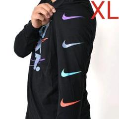 新品 XL ナイキ スウォッシュ ロゴ ロングスリーブ ロンT 長袖 NIKE