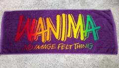 WANIMA タオル ピザロゴ 紫 WANIMA フェイスタオル グッズ 紫 - メルカリ