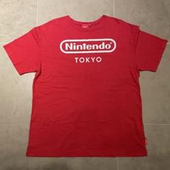 衣類　ロゴTシャツ レッド Lサイズ 「Nintendo TOKYO」 Clothing Logo T-Shirt Red L Size 