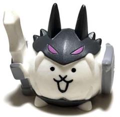 にゃんこ大戦争　暗黒ネコ　ソフビフィギュア