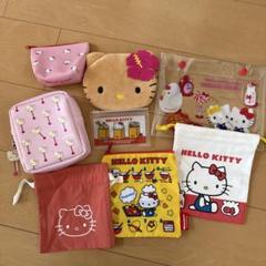 ハローキティ　ポーチ　巾着　サンリオ