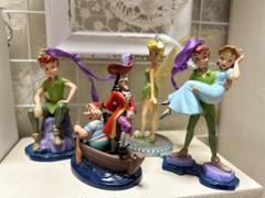 ディズニーストア ピーターパン 時計台 オーナメント フィギュア