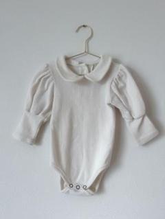 mini beige ロンパース　6m