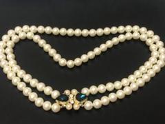 Richelieu リシュリュー　ヴィンテージ チョーカーネックレスパール2連 Richelieu リシュリューヴィンテージ チョーカーネックレスパール2連