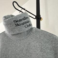 SEAVALLEY MOUNTAIN CLUB タートルネック　ストーン SEA 