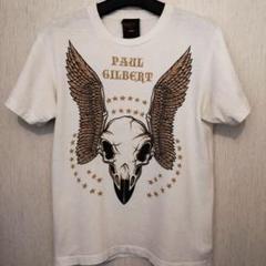 中古 ポール・ギルバート2003 ライブ ツアー Tシャツ MR.BIG Paul Gilbert ポールギルバート グラフィック Tシャツ