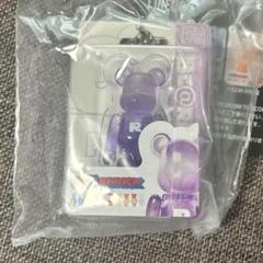 BE@RBRICK ベアブリック　ガシャポン　クリアパープル