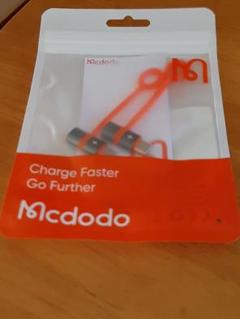 McDodo ライトニング to USB-C 変換アダプタ オレンジ