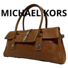 MICHAEL KORS ヴィンテージ レザー ハンドバッグ ブラウン 832