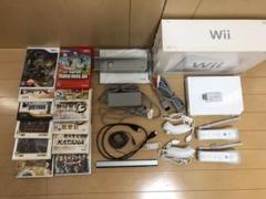 任天堂 Nintendo wii 本体 白 ホワイト 箱付き　ソフト12本セット