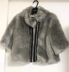 PATRIZIA PEPE パトリツィアペペ リアルファー ウール コート S PATRIZIA PEPE パトリツィアペペ リアルファー ウール コート S