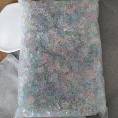約490g　フラワーパーツ　桜　クリア　アソート