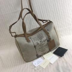 S05-121 BVLGARI PVC 2wayボストンバッグ