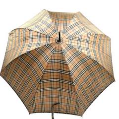 BURBERRY 長傘 ノバチェック　ロゴプレート　60cm BURBERRY 長傘 ノバチェックロゴプレート60cm