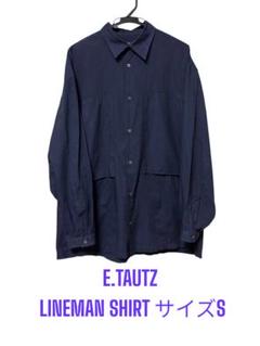 未使用タグ付 E.TAUTZ イートウツ 長袖 シャツ ネイビー バンドカラーM 2025年最新】イートウツ メンズ シャツの人気アイテム - メルカリ