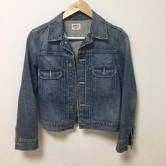 リーバイス デニムジャケット カバーオール レッドループ 真っ紺色落ち Levi's リーバイス レッドループ デニム ジャケット L