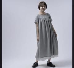 入手困難大人気なwafu ピンタックリネンワンピースほぼ未使用品