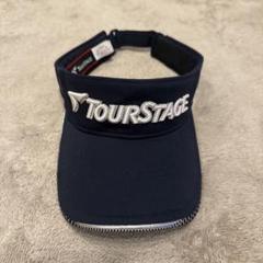 ツアーステージ TOURSTAGE ブリヂストンロゴ入り　サンバイザー