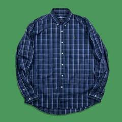 90s Ralph Lauren ラルフローレン ボタンダウンチェックシャツ