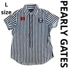PEARLY GATES パーリーゲイツ　半袖シャツ ゴルフウェア　2（L）