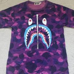 A Bathing Ape シャーク Tシャツ L