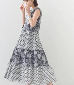 美品　ヌキテパ　ノースリーブ　刺繍ワンピース　インド綿　ホワイト 2025年最新】ヌキテパ ワンピース ノースリーブの人気アイテム