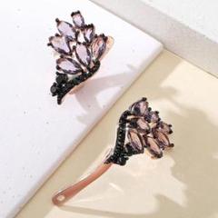 ピアス フープピアス リングピアス 人気 14kキュービックジルコニア