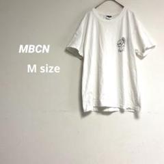 コットン100% MBCN ワンポイントTシャツ POP ART M ホワイト