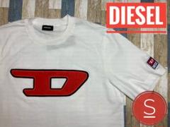 割引有!DIESEL 半袖Tシャツ S 白 未使用 メンズ 並行輸入品