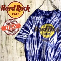 【希少】ハードロックカフェ ビッグロゴ タイダイ 半袖Tシャツ USA製
