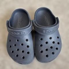 Crocs クロックス　サンダル キッズ　 16.5cm C９　ネイビー　紺