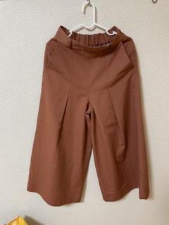 UNITED ARROWS ブラウン ワイドパンツ