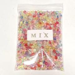 フィッシュボールビーズ ミックスビーズ 100g カラフル