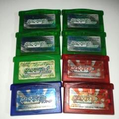 GBA ポケットモンスター エメラルド ルビー サファイア リーフグリーン