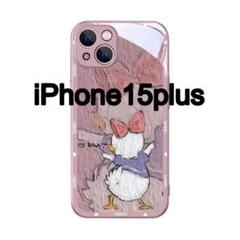 iPhone☆デイジー スマホケースピンクiPhone15 plus