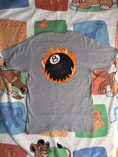 old stussy 8ボール ファイヤーパターン ステューシー