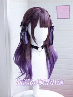 ウィッグ　地雷系　黒ピンク　巻き髪　ヘアアレンジ ウィッグ 地雷系 黒ピンク 巻き髪 ヘアアレンジ - メルカリ