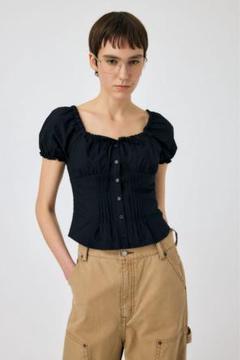 マウジー MOUSSY PIN TUCK FRILL ブラウス 未使用品 美品 マウジー MOUSSY PIN TUCK FRILL ブラウス 未使用品 美品 - メルカリ