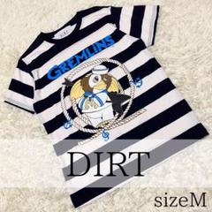 超希少 廃盤 DIRT グレムリン ストライプ キャラクター Tシャツ コラボ品